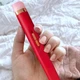 Фрезер для маникюра и педикюра Flawless Salon Nails, машинка для снятия маникюра. Цвет: красный - изображение 2