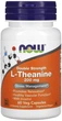 Амінокислота L-теанін Now Foods L-Theanine 200 мг 60 вегетаріанських капсул в упаковці (ARE-574042) - зображення 1