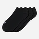 Набор женских носков коротких хлопковых Adidas Trefoil Liner S20274 35-38 3 пары Черный (4055012814929) - изображение 2