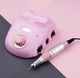 Фрезер для маникюра ZS-603 PRO PINK (розовый) 35 000 об./мин 45W BUCOS - изображение 6