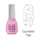Топ для нігтів без липкого шару Confetti Top Toki Toki 15 мл - зображення 3