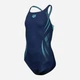 Дитячий суцільний купальник для дівчинки Arena Poseidonia Swimsuit Swim Pro B 009005-780 128 см Синій (3468337535010) - зображення 3