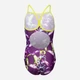 Подростковый сплошной купальник для девочки Arena Soap Bubbles Swimsuit Light Dr 008994-960 164 см Фиолетовый (3468337505716) - изображение 2