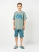 Детская летняя пижама для мальчика Coccodrillo Pajamas WC5448217PJS-011 116 см Зеленая (5904986525302) - изображение 1