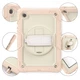 Чехол ARM Cover Samsung Galaxy Tab A 8.4 (2020) SM-T307 противоударный с ремнём и подставкой 360° Pink/White - изображение 2
