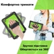 Чехол ARM Cover Samsung Galaxy Tab A 8.4 (2020) SM-T307 противоударный с ремнём и подставкой 360° Black/Green - изображение 8