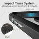 Противоударный прозрачный чехол Catalyst Influence Case Black для iPhone 16 Pro Max - изображение 3