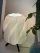 Настільна лампа сучасна декоративна WellBrand AirWave XL White/Black Modern E27 (20х20х28см) - зображення 3