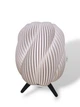 Настільна лампа сучасна декоративна WellBrand AirWave XL White/Black Modern E27 (20х20х28см) - зображення 4