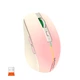 Мышь компьютерная игровая MEETION BTM002 беспроводная 2.4G+Bluetooth RGB-подсветка Розовый - изображение 2