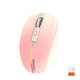 Мышь компьютерная игровая MEETION BTM002 беспроводная 2.4G+Bluetooth RGB-подсветка Розовый - изображение 3