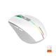 Мышь компьютерная игровая MEETION BTM002 беспроводная 2.4G+Bluetooth RGB-подсветка Белый - изображение 6