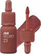 Pomadka w płynie Peripera Ink Velvet matowa 23 Nutty Nude 4 g (8800255681458) - obraz 2