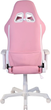 Fotel gamingowy Deltaco GAM-080 RGB LED Pink (7333048062932) - obraz 4