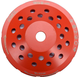 Diamentowa tarcza szlifierska YATO 180 x 22,2 mm 6600 obr/min M14 YT-60323 (5906083048159) - obraz 4