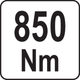 Klucz udarowy pneumatyczny YATO 1/2" 850 Nm (YT-09525) - obraz 9