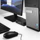 Przełącznik KVM Lindy 2 Port DisplayPort 1.4, USB 3.0 & Audio Black (4002888393126) - obraz 5