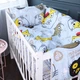 Простынь MirSon Бязь Kids Time 18-0007 Cool Cat 150х220 см (2200007002429) - изображение 4