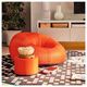 Надувное игровое кресло BRANNBOLL IKEA 905.862.85 оранжевый - изображение 6