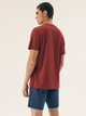 Piżama męska z szortami i krótkim rękawem letnia bawełniana Henderson Sleeper 42614-33X 2XL Czerwona (5903972509388) - obraz 2