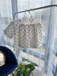 Дитячий літній мусліновий костюм футболка + шорти для дівчинки бежеве сердечко 92 - изображение 7