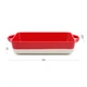 Форма для запікання МВМ MY HOME Біло-червона 350х200х60 мм (KP-44 XL WHITE/RED) - зображення 2