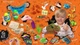 Большое яйцо Danko Toys Динозавр с подарками оранжевый - изображение 2