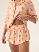 Піжама (сорочка + шорти) жіноча бавовняна Henderson Naranja 42686-24X L Оранжева (5903972379103) - зображення 5