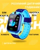 Детские смарт-часы Smart Baby Watch QS12 с GPS, SIM картой, камерой, влагозащитой, украинский язык, Синий - изображение 1
