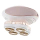 Женский эпилятор Flawless Legs Pink, эпилятор-электробритва аккумуляторная женская с 4 головкам 5506 - изображение 6