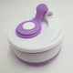 Чашка силиконовая SILICON MAGIC CUP с герметичной крышкой и поилкой Фиолетовый 7194 - изображение 5