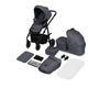 Універсальна коляска 2 в 1 Lionelo AMBER PLUS GREY GRAPHITE Lio-94089711 94089711 - зображення 2