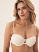 Góra od stroju kąpielowego damska push up Esotiq Pearl 42711-00X 70C Biała (5903972571880) - obraz 1