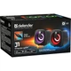 Компьютерные колонки Defender J1 6Вт 2.0 подсветка USB Black (65961) - изображение 8
