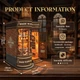 Бук Нук Магазин волшебных палочек Интерьерный конструктор Magic Wand Store DIY Book Nook Kit SQ-51 - изображение 3