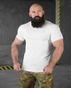 Тактическая футболка Combat Tactical Shirt White S - изображение 5