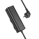 Мережевий подовжувач Hoco NS10 (3 Type-C, 1 USB-A, 2 розетки, 2000 Вт, довжина кабелю 2 метри, швидка зарядка) - Чорний - зображення 6