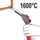 Горелка газовая YATO резьбовое соединение EN417, до 1.28 кВт, пьезозапал 360°, макс t 1600 °C (YT-36709) - изображение 4