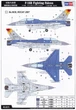 Збірна модель 1/72 Літак F-16B Fighting Falcon HobbyBoss 80273 - изображение 4