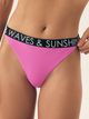 Dół od stroju kąpielowego damski sportowy Bloovii Summervibes 42940-42X M Różowy (5903972546017) - obraz 1