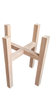 Подставка для вазона, цветов 20.3x30 см из дерева WoodDecor без покрытия - изображение 2