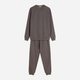 Piżama męska z długimi spodniami i długim rękawem bawełniana Henderson Musk 43043-90X 3XL Szara (5903972392911) - obraz 5