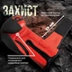 Боксерские перчатки PowerPlay 3086 Matt Challenger 14 унций Черно-Красные (PP_3086_14oz_Bl/Red) - изображение 5