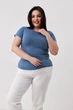 Футболка вільна з рукавом реглан Wear me XL Синій (джинсовий) (18_25_18_11464) - изображение 3