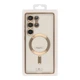 Чехол TPU Metallic Full Camera with Magsafe для Samsung Galaxy S24 Ultra (S928) Колір Rose Gold - изображение 7