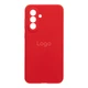 Чохол Liquid Silicone (AA) Full Camera для Samsung Galaxy A56 5G (A566) Колір 14.Red - изображение 1