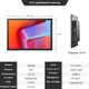 Автомобільний монітор Tracker в металевому корпусі 10.5" IPS TFT LCD Full HD з VGA HDMI та аудіо виходами з вбудованим динаміком - изображение 5