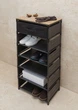 Полка для обуви Fabrika Solo 6 ярусов 43 x 26 x 105.5 см Black (FK3108WO) - изображение 15