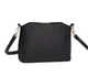 Елегантна невелика жіноча сумка-крос cross-body Leis-378 чорна - изображение 5