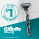 Змінні картриджі для гоління (леза) чоловічі Gillette Mach3 10 шт + Змінні картриджі для гоління (леза) чоловічі Gillette Mach3 Charcoal 5 шт (8700216876094) - зображення 7